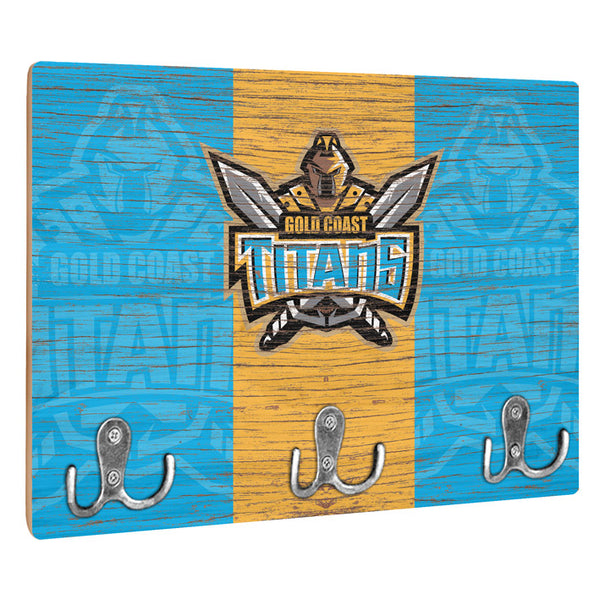 Gold Coast Titans NRL Heritage Key Rack