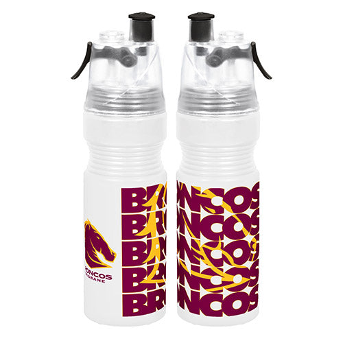 Brisbane Broncos NRL Misting Drink Bottle