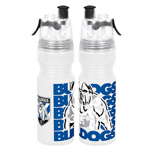 Canterbury Bulldogs NRL Misting Drink Bottle