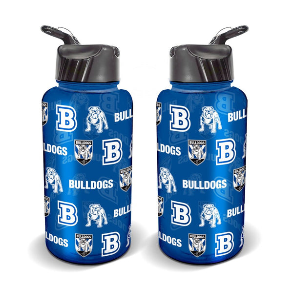 Canterbury Bulldogs NRL Flip Drink Bottle