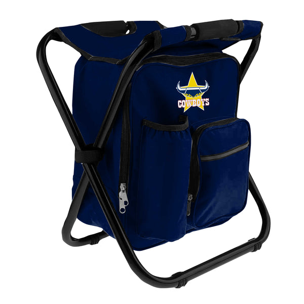 North Queensland Cowboys NRL Cooler Bag Foldable Stool Seat