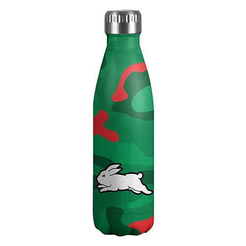 South Sydney Rabbitohs NRL Stainless Steel Wrap Bottle