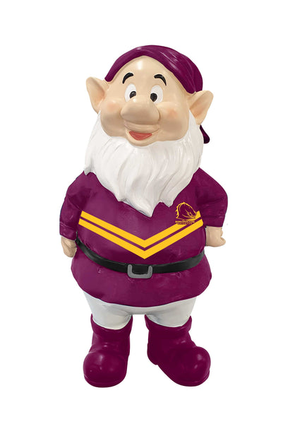 Brisbane Broncos NRL Garden Gnome Large 26cm