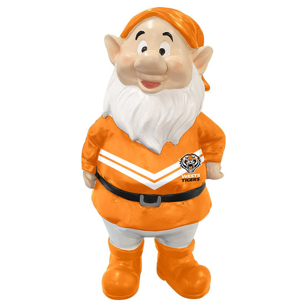 Wests Tigers NRL Garden Gnome Large 26cm