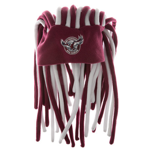 Manly Sea Eagles Dreadlock Pez Beanie Fun Hat - Spectator Sports Online