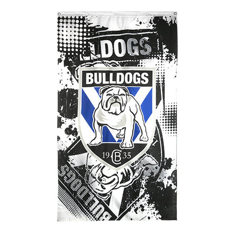 Canterbury Bulldogs NRL Large Wall Cape Flag - Spectator Sports Online