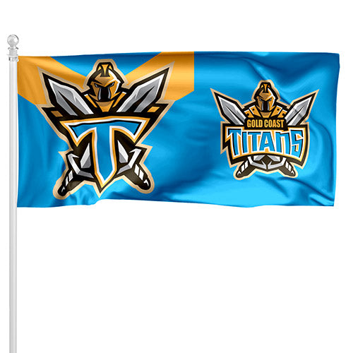 Gold Coast Titans NRL Pole Flag