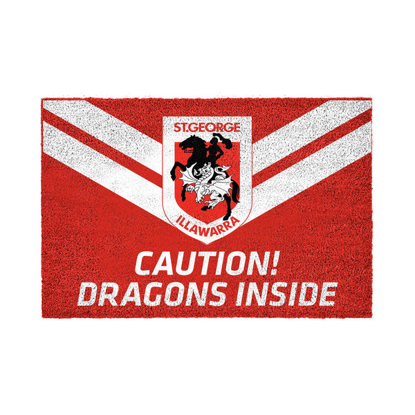 St George Dragons NRL Door Mat