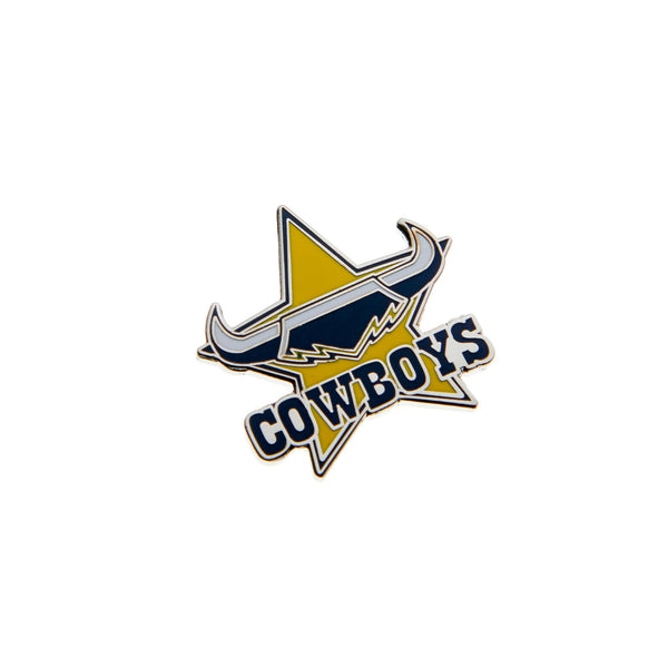 North Queensland Cowboys NRL Logo Metal Pin Badge