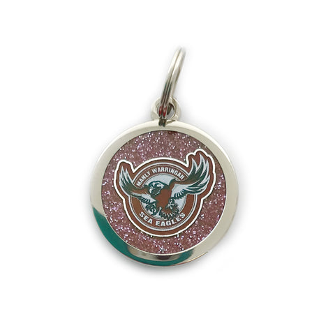 Manly Sea Eagles NRL Pet Tag Keyring Disc