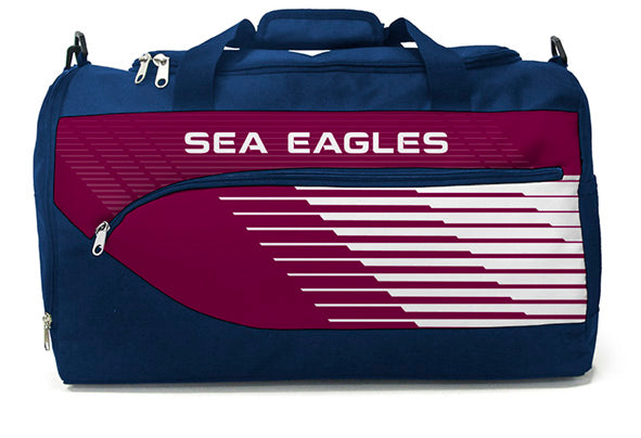 Manly Sea Eagles NRL Bolt Travel Training Shoulder Sports Bag