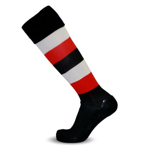 St Kilda Saints Boys Youths Mens Football Socks