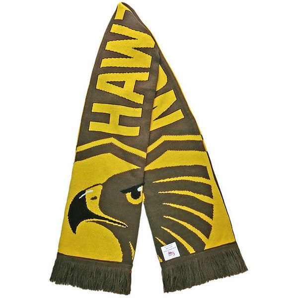 Hawthorn Hawks Cleave Jacquard Scarf