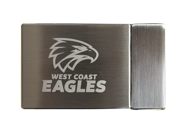 West Coast Eagles Leather Belt