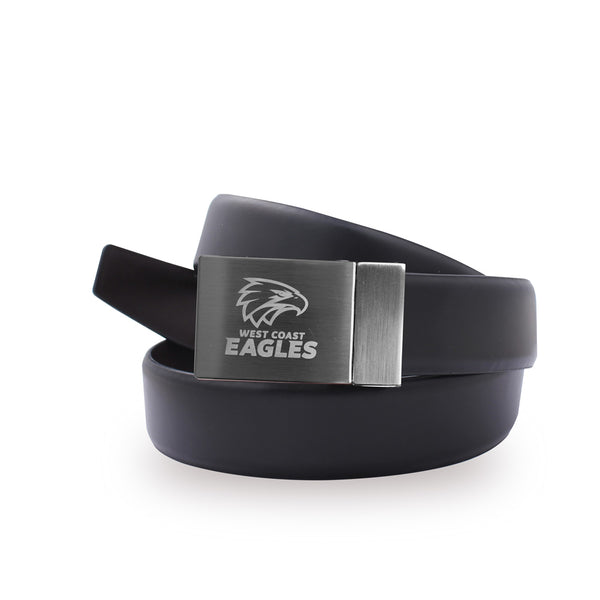West Coast Eagles Leather Belt