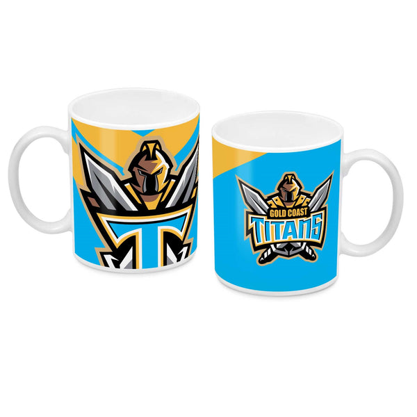 Gold Coast Titans NRL Ceramic Mug