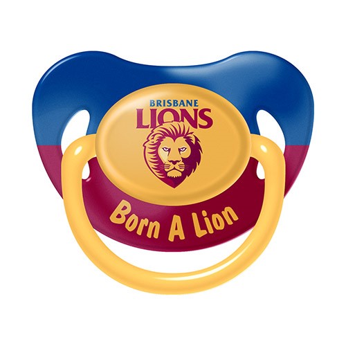 Brisbane Lions Baby Dummy