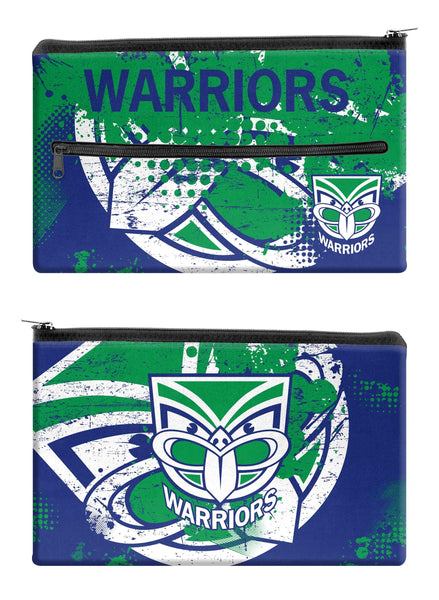 New Zealand Warriors NRL Neoprene Pencil Case