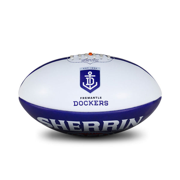 Fremantle Dockers Sherrin Autograph Football size 3