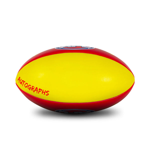 Gold Coast Suns Sherrin Autograph Football size 3