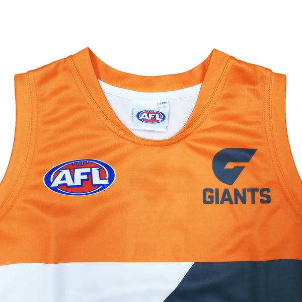 Greater Western Sydney GWS Giants AFL Mens Adults Footy Jumper Guernsey