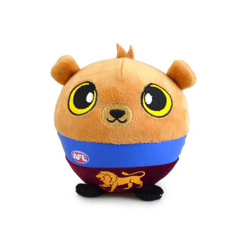 Brisbane Lions AFL Plush Squishii Player – 10cm Mini Novelty Toy