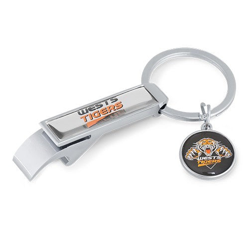 Wests Tigers Bottle Opener Keyring