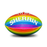 Sherrin KB Synthetic All Surface Rainbow Football