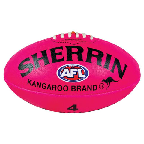 Sherrin KB Synthetic All Surface Football Pink