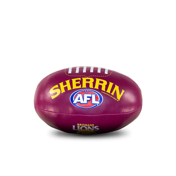 Brisbane Lions Sherrin Soft Footy 20cm