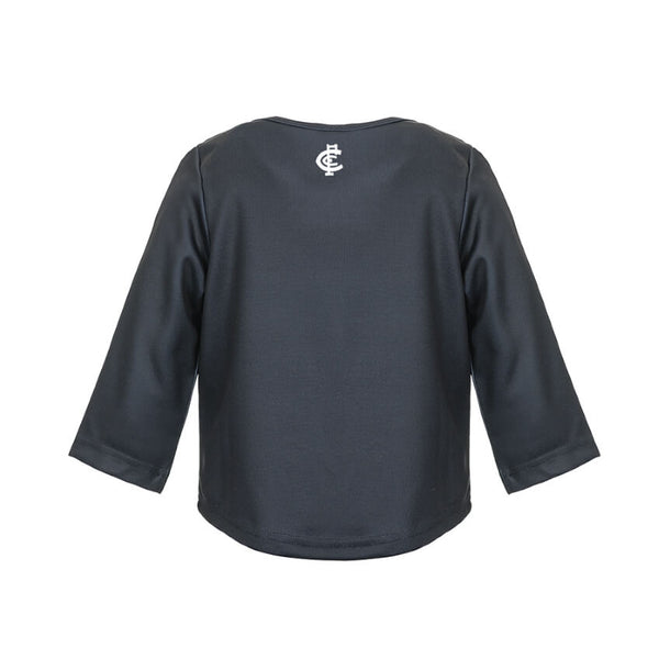 Carlton Blues Longsleeve Baby Toddlers Footy Jumper Guernsey