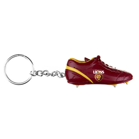 Brisbane Lions  Footy Boot Keyring - Spectator Sports Online