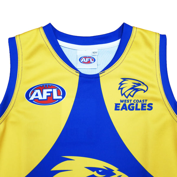 West Coast Eagles AFL Mens Adults Footy Jumper Guernsey